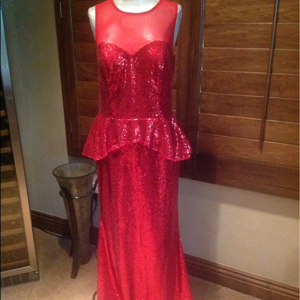 NWT sequin gown